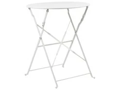 Balkonset Weiß 2 Stühle Zusammenklappbar FIORI 17 Balkonset Weiß 2 Stühle Zusammenklappbar FIORI -Beliani Verkaufsgeschäft undef src sa picid 363325 type whitesh image