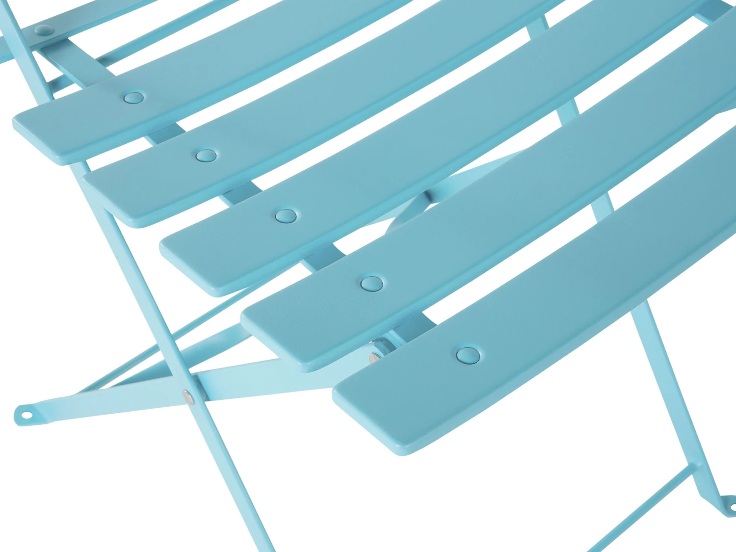 Balkonset Blau 2 Stühle Zusammenklappbar FIORI 7 Balkonset Blau 2 Stühle Zusammenklappbar FIORI – Bild 7