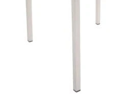 Gartenmöbel Set Grau Granit Poliert 180 X 90 Cm 6-Sitzer Stühle Textilbespannung Weiß GROSSETO -Beliani Verkaufsgeschäft undef src sa picid 394287 type whitesh image