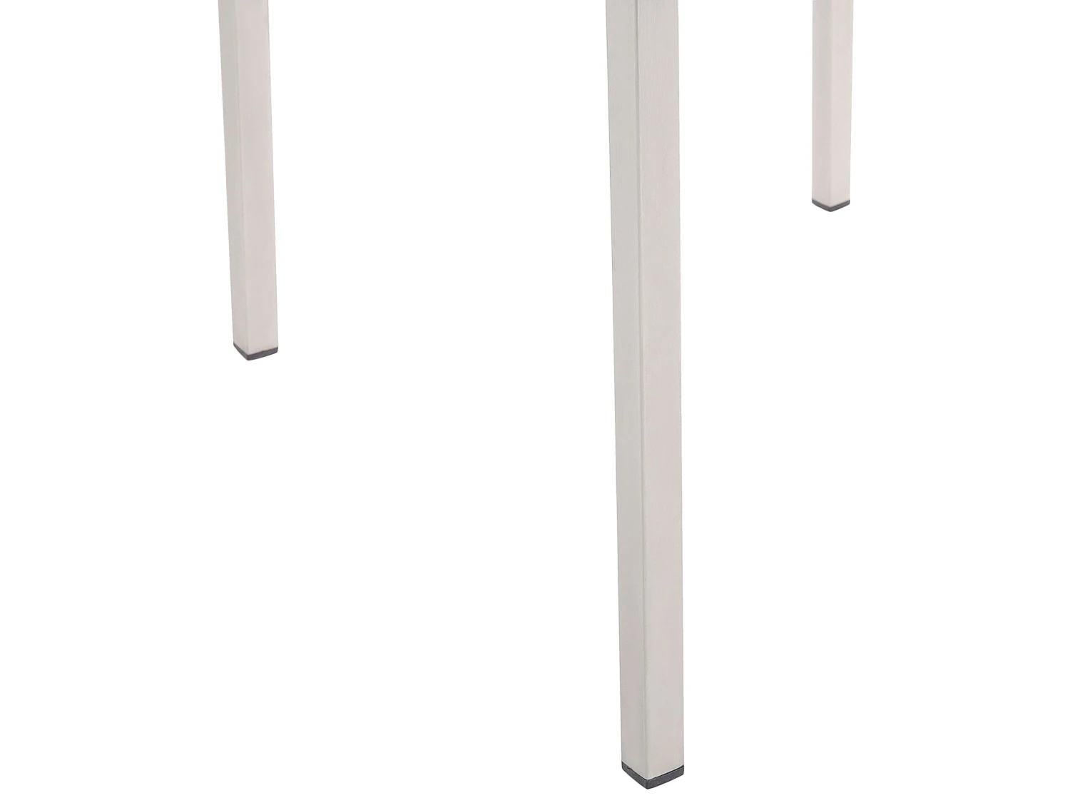 Gartenmöbel Set Grau Granit Poliert 180 X 90 Cm 6-Sitzer Stühle Textilbespannung Weiß GROSSETO – Bild 8