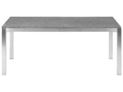 Gartenmöbel Set Granit Grau Poliert 180 X 90 Cm 6-Sitzer Stühle Textilbespannung Weiß GROSSETO 13 Gartenmöbel Set Granit Grau Poliert 180 X 90 Cm 6-Sitzer Stühle Textilbespannung Weiß GROSSETO -Beliani Verkaufsgeschäft undef src sa picid 428054 type whitesh image