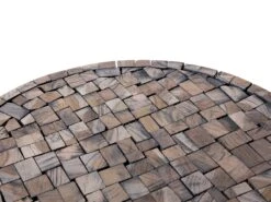 Couchtisch Teakholz ⌀ 55 Cm TAKU -Beliani Verkaufsgeschäft undef src sa picid 678543 type whitesh image