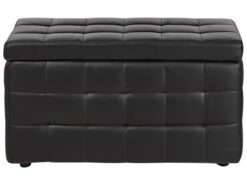 Hocker Mit Stauraum Kunstleder Schwarz MICHIGAN 13 Hocker Mit Stauraum Kunstleder Schwarz MICHIGAN -Beliani Verkaufsgeschäft undef src sa picid 707012 type whitesh image