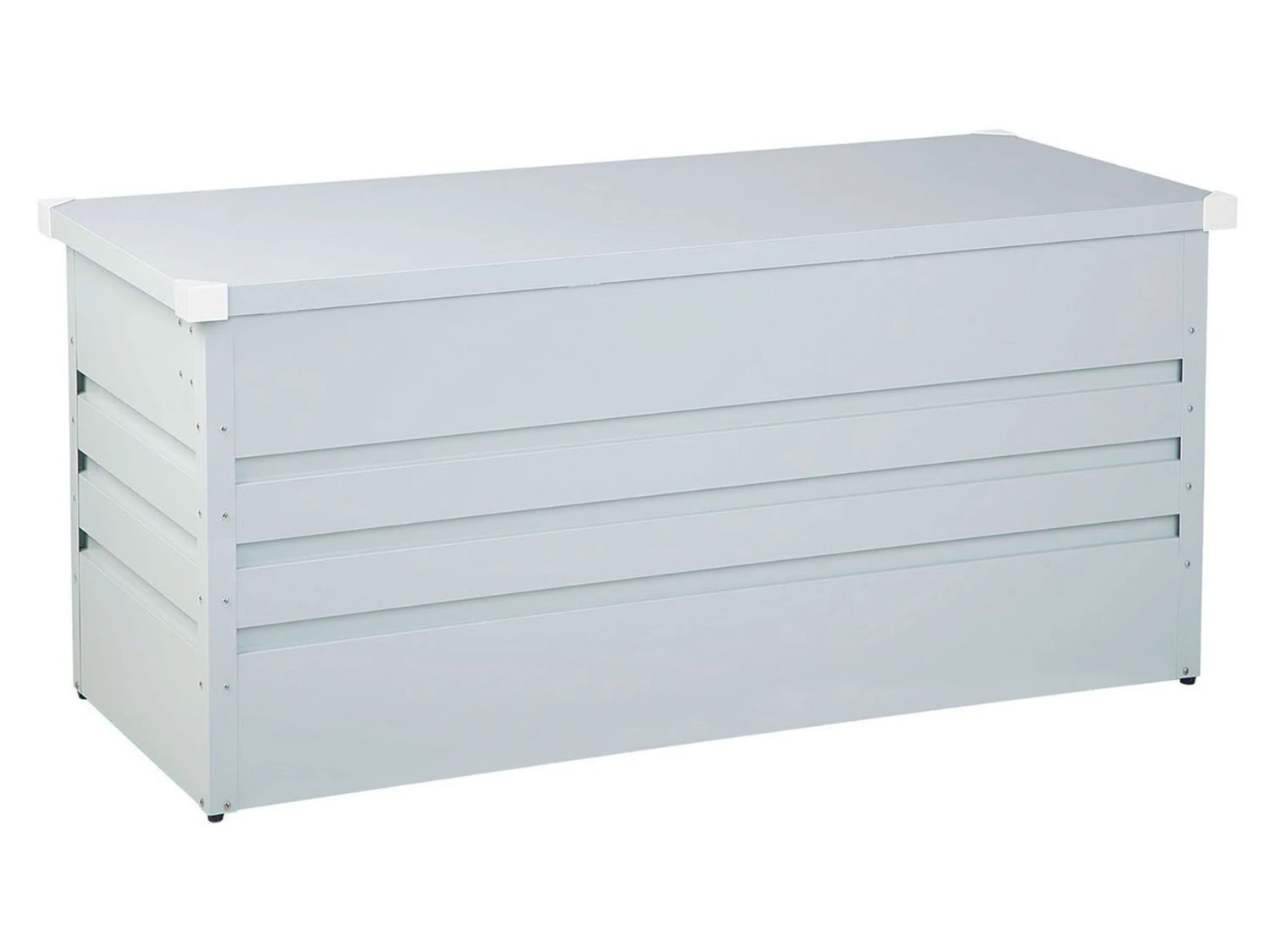 Auflagenbox Stahl Hellgrau 132 X 62 Cm CEBROSA 5 Auflagenbox Stahl Hellgrau 132 X 62 Cm CEBROSA – Bild 5