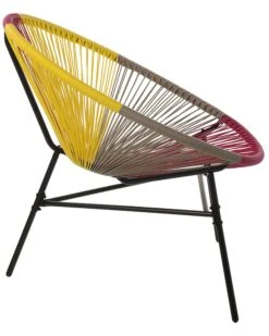 Rattanstuhl Kunststoff Rosa/gelb/beige 2er Set ø 76 Cm ACAPULCO 16 Rattanstuhl Kunststoff Rosa/gelb/beige 2er Set ø 76 Cm ACAPULCO -Beliani Verkaufsgeschäft undef src sa picid 718094 type whitesh image