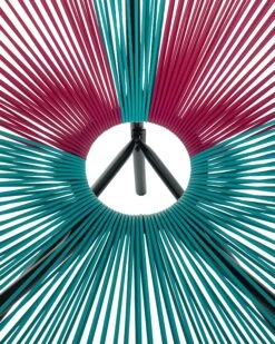 Rattanstuhl Kunststoff Rosa / Türkis 2er Set ø 76 Cm ACAPULCO 19 Rattanstuhl Kunststoff Rosa / Türkis 2er Set ø 76 Cm ACAPULCO -Beliani Verkaufsgeschäft undef src sa picid 718109 type whitesh image