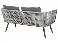 Lounge Set Rattan Grau Meliert 4-Sitzer Auflagen Graphitgrau RAGUSA 14 Lounge Set Rattan Grau Meliert 4-Sitzer Auflagen Graphitgrau RAGUSA -Beliani Verkaufsgeschäft undef src sa picid 718425 type whitesh image