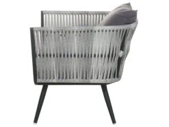 Lounge Set Rattan Grau Meliert 4-Sitzer Auflagen Graphitgrau RAGUSA 18 Lounge Set Rattan Grau Meliert 4-Sitzer Auflagen Graphitgrau RAGUSA -Beliani Verkaufsgeschäft undef src sa picid 718428 type whitesh image