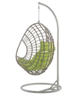 Hängesessel Mit Gestell ø 96 Cm Rattan Taupe ARPINO 16 Hängesessel Mit Gestell ø 96 Cm Rattan Taupe ARPINO -Beliani Verkaufsgeschäft undef src sa picid 724620 type whitesh image