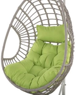 Hängesessel Mit Gestell ø 96 Cm Rattan Taupe ARPINO 17 Hängesessel Mit Gestell ø 96 Cm Rattan Taupe ARPINO -Beliani Verkaufsgeschäft undef src sa picid 724621 type whitesh image