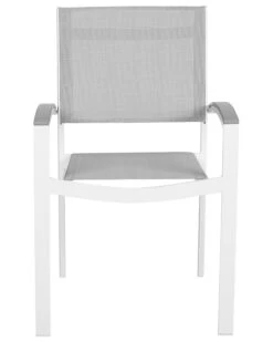 Gartenstuhl Grau 2er Set PERETA 15 Gartenstuhl Grau 2er Set PERETA -Beliani Verkaufsgeschäft undef src sa picid 738711 type whitesh image