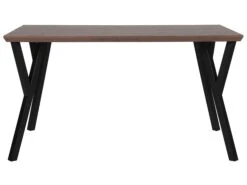 Esstisch Dunkler Holzfarbton / Schwarz Verschiedene Größen BRAVO 11 Esstisch Dunkler Holzfarbton / Schwarz Verschiedene Größen BRAVO -Beliani Verkaufsgeschäft undef src sa picid 750542 type whitesh image