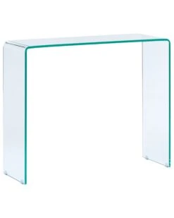 Konsolentisch Glas Transparent 90 X 30 X 75 Cm KENDALL
