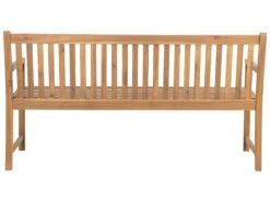 Gartenbank Zertifiziertes Holz Hellbraun 160 Cm VIVARA 11 Gartenbank Zertifiziertes Holz Hellbraun 160 Cm VIVARA -Beliani Verkaufsgeschäft undef src sa picid 751352 type whitesh image