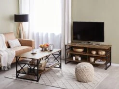 Couchtisch Holzoptik Braun Rechteckig BOLTON 11 Couchtisch Holzoptik Braun Rechteckig BOLTON -Beliani Verkaufsgeschäft undef src sa picid 757206 type whitesh image