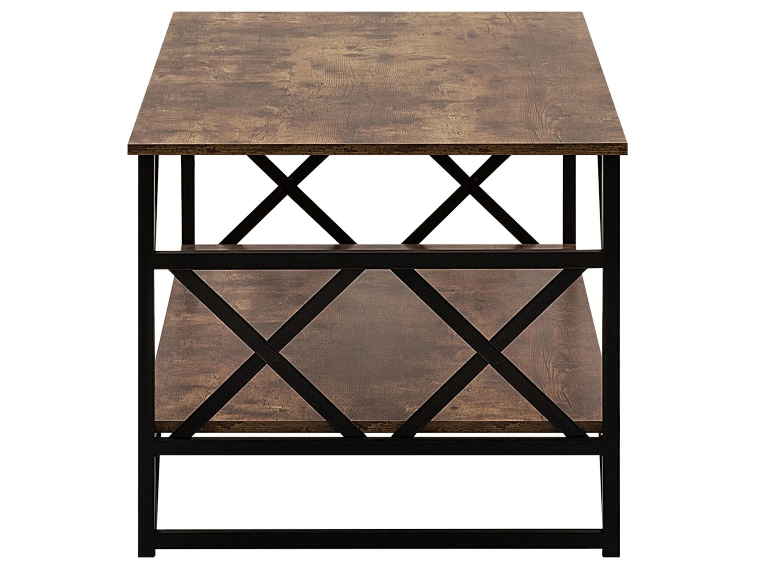 Couchtisch Holzoptik Braun Rechteckig BOLTON 5 Couchtisch Holzoptik Braun Rechteckig BOLTON – Bild 5