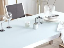 Gartentisch Edelstahl/Glas Weiß 180 X 90 Cm GROSSETO 12 Gartentisch Edelstahl/Glas Weiß 180 X 90 Cm GROSSETO -Beliani Verkaufsgeschäft undef src sa picid 763978 type whitesh image