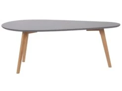 Couchtisch 2er Set Grau / Hellbraun Oval FLY III -Beliani Verkaufsgeschäft undef src sa picid 764833 type whitesh image