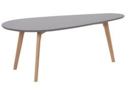 Couchtisch 2er Set Grau / Hellbraun Oval FLY III -Beliani Verkaufsgeschäft undef src sa picid 764835 type whitesh image