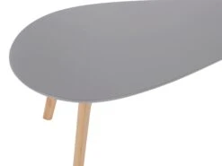 Couchtisch 2er Set Grau / Hellbraun Oval FLY III -Beliani Verkaufsgeschäft undef src sa picid 764838 type whitesh image