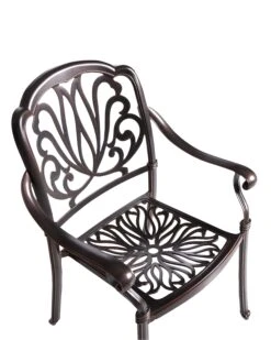 Gartenstuhl Aluminium Dunkelbraun 4er Set ANCONA 16 Gartenstuhl Aluminium Dunkelbraun 4er Set ANCONA -Beliani Verkaufsgeschäft undef src sa picid 765486 type whitesh image