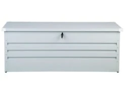 Auflagenbox Stahl Hellgrau 165 X 70 Cm CEBROSA 13 Auflagenbox Stahl Hellgrau 165 X 70 Cm CEBROSA -Beliani Verkaufsgeschäft undef src sa picid 768868 type whitesh image