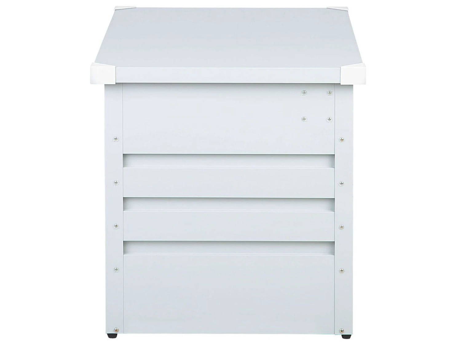 Auflagenbox Stahl Hellgrau 165 X 70 Cm CEBROSA 5 Auflagenbox Stahl Hellgrau 165 X 70 Cm CEBROSA – Bild 5