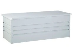 Auflagenbox Stahl Hellgrau 165 X 70 Cm CEBROSA 15 Auflagenbox Stahl Hellgrau 165 X 70 Cm CEBROSA -Beliani Verkaufsgeschäft undef src sa picid 768871 type whitesh image