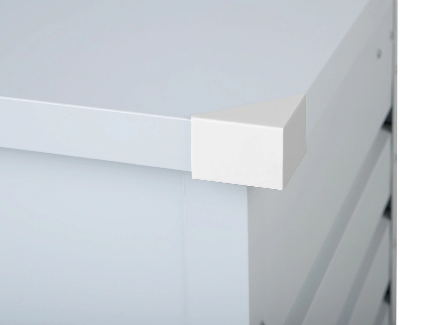 Auflagenbox Stahl Hellgrau 165 X 70 Cm CEBROSA 9 Auflagenbox Stahl Hellgrau 165 X 70 Cm CEBROSA – Bild 9