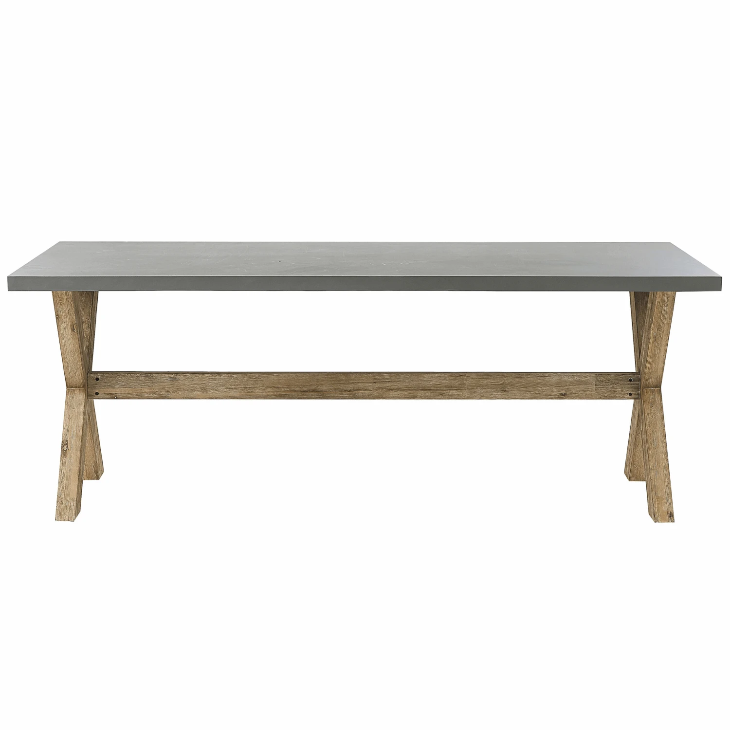 Gartenmöbel Set Faserzement Grau 8-Sitzer 5-teilig OLBIA 4 Gartenmöbel Set Faserzement Grau 8-Sitzer 5-teilig OLBIA – Bild 4