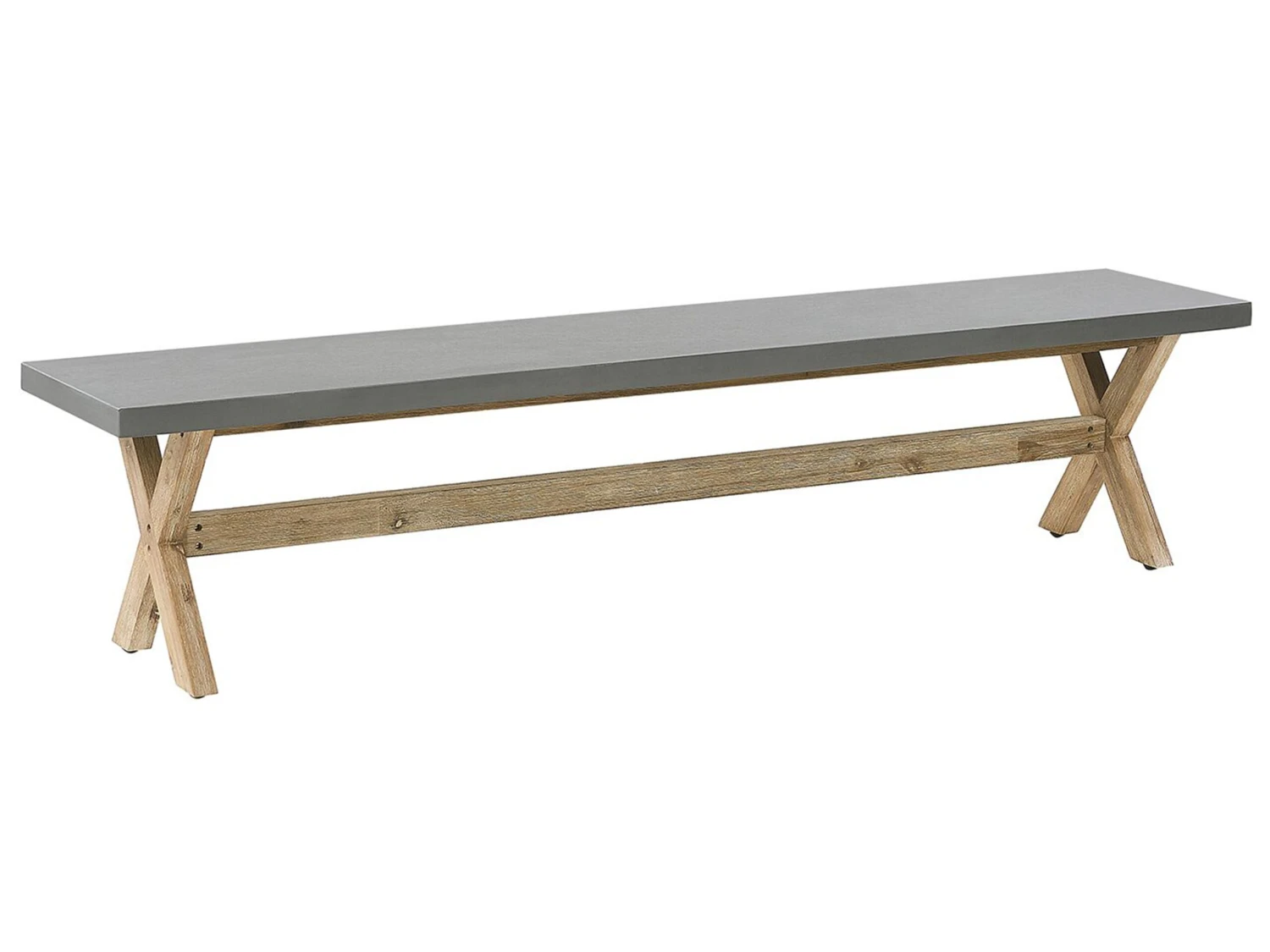 Gartenmöbel Set Faserzement Grau 8-Sitzer 5-teilig OLBIA 5 Gartenmöbel Set Faserzement Grau 8-Sitzer 5-teilig OLBIA – Bild 5