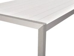Gartentisch Aluminium Weiß 180 X 90 Cm VERNIO 9 Gartentisch Aluminium Weiß 180 X 90 Cm VERNIO -Beliani Verkaufsgeschäft undef src sa picid 775166 type whitesh image