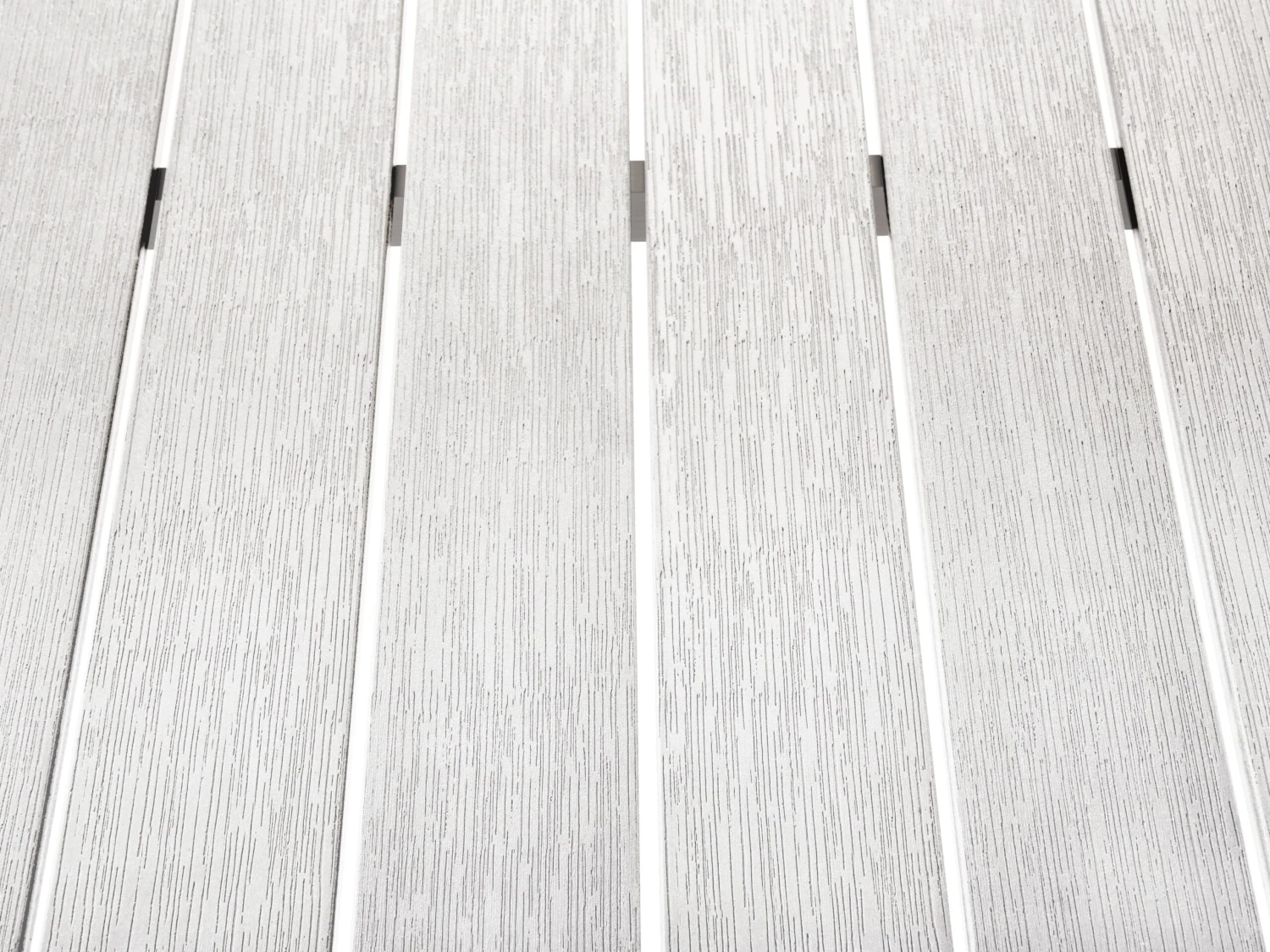 Gartentisch Aluminium Weiß 180 X 90 Cm VERNIO 5 Gartentisch Aluminium Weiß 180 X 90 Cm VERNIO – Bild 5