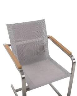 Gartenstuhl Edelstahl Beige 6er Set COSOLETO 16 Gartenstuhl Edelstahl Beige 6er Set COSOLETO -Beliani Verkaufsgeschäft undef src sa picid 776972 type whitesh image