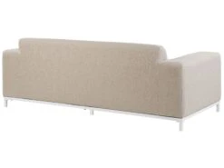 Lounge Set Polsterbezug Beige / Weißes Gestell 5-Sitzer ROVIGO 15 Lounge Set Polsterbezug Beige / Weißes Gestell 5-Sitzer ROVIGO -Beliani Verkaufsgeschäft undef src sa picid 784667 type whitesh image