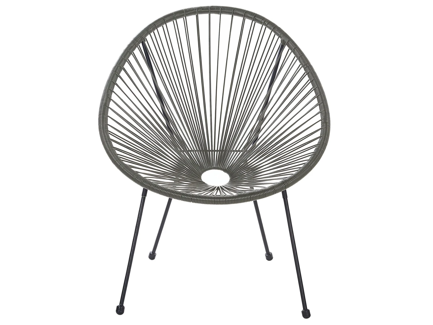 Balkonset Rattan Dunkelgrau ACAPULCO II 7 Balkonset Rattan Dunkelgrau ACAPULCO II – Bild 7