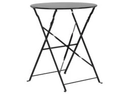 Balkonset Schwarz 2 Stühle Zusammenklappbar FIORI 16 Balkonset Schwarz 2 Stühle Zusammenklappbar FIORI -Beliani Verkaufsgeschäft undef src sa picid 797434 type whitesh image