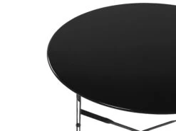 Balkonset Schwarz 2 Stühle Zusammenklappbar FIORI 18 Balkonset Schwarz 2 Stühle Zusammenklappbar FIORI -Beliani Verkaufsgeschäft undef src sa picid 797436 type whitesh image