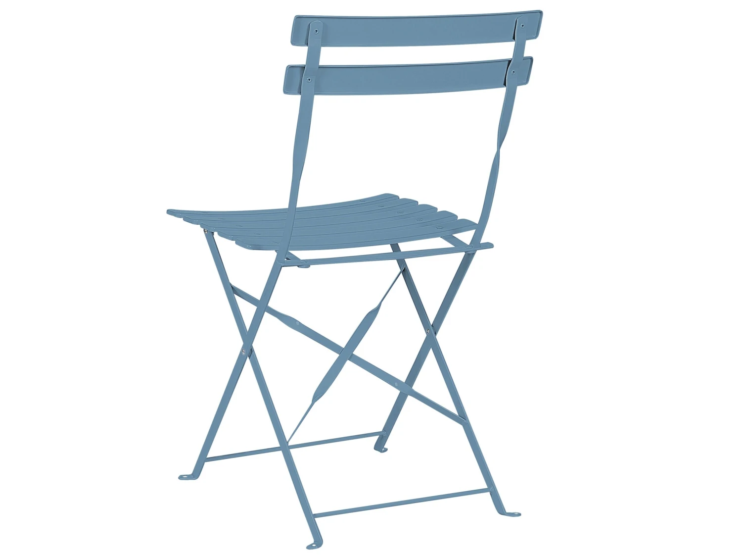 Balkonset Seeblau 2 Stühle Zusammenklappbar FIORI 3 Balkonset Seeblau 2 Stühle Zusammenklappbar FIORI – Bild 3