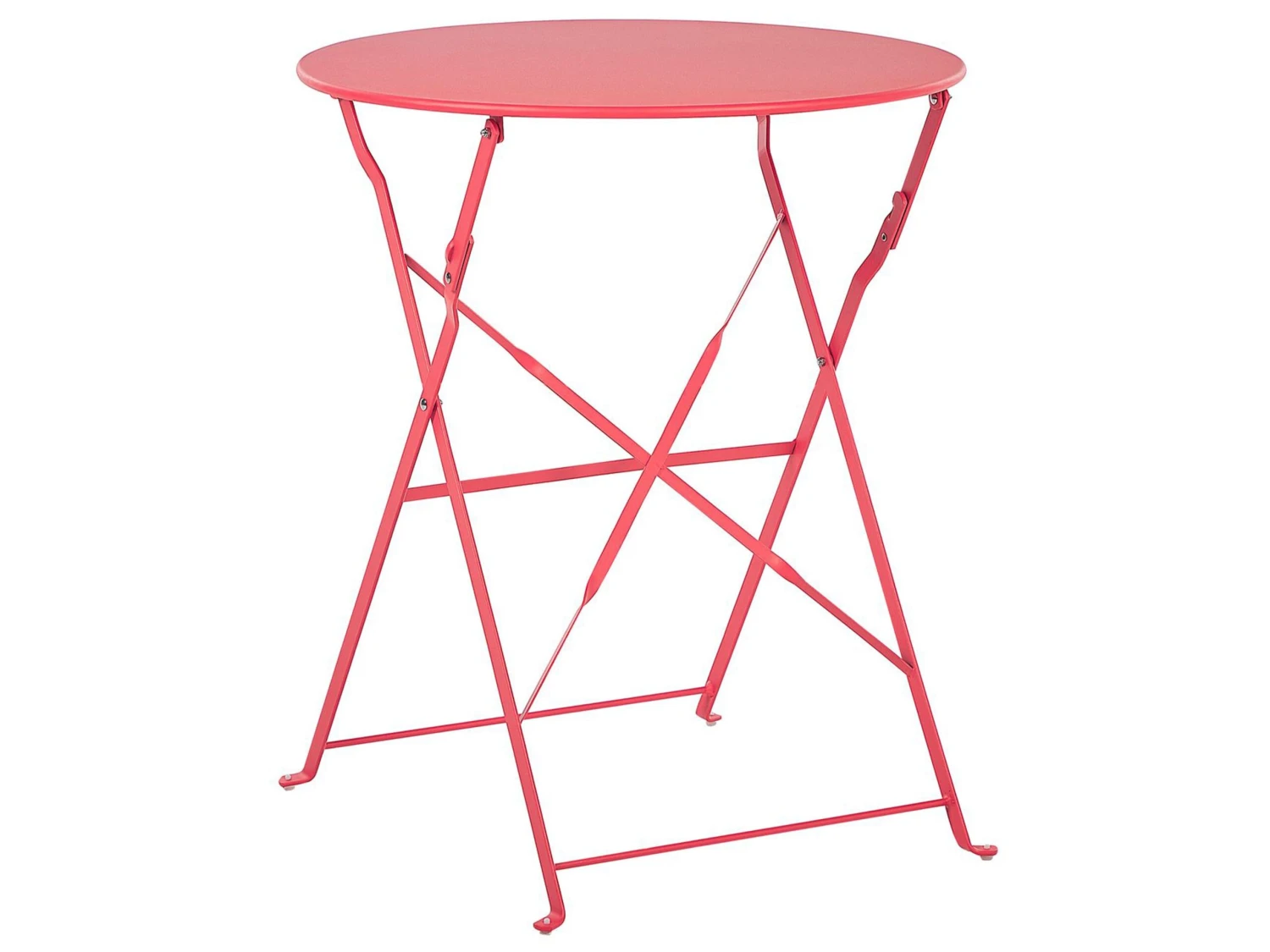 Balkonset Rot 2 Stühle Zusammenklappbar FIORI 4 Balkonset Rot 2 Stühle Zusammenklappbar FIORI – Bild 4