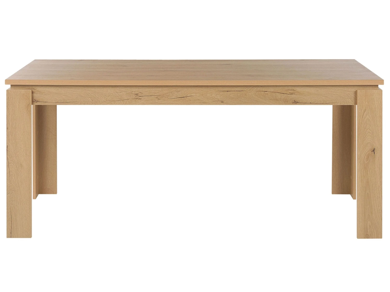 Esstisch Heller Holzfarbton 180 X 90 Cm VITON 3 Esstisch Heller Holzfarbton 180 X 90 Cm VITON – Bild 3