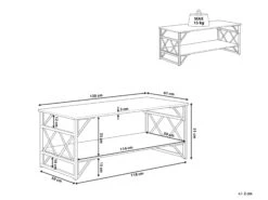 Couchtisch Holzoptik Braun Rechteckig BOLTON 17 Couchtisch Holzoptik Braun Rechteckig BOLTON -Beliani Verkaufsgeschäft undef src sa picid 798993 type whitesh image