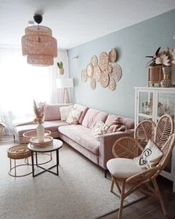 Rattanstuhl Natürlich Auflage Beige Pfauform FLORENTINE 16 Rattanstuhl Natürlich Auflage Beige Pfauform FLORENTINE -Beliani Verkaufsgeschäft undef src sa picid 800799 type whitesh image