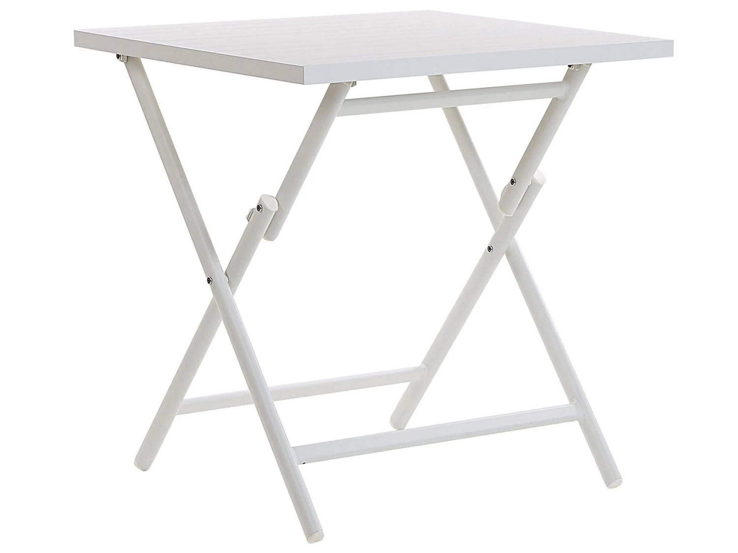 Balkonset Aluminium Textilbespannung Weiß 2-Sitzer Zusammenklappbar CAORLE 10 Balkonset Aluminium Textilbespannung Weiß 2-Sitzer Zusammenklappbar CAORLE – Bild 10