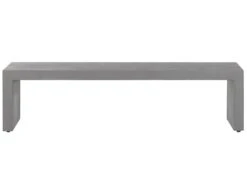 Gartenmöbel Set U-Form Beton Grau Tisch Mit 2 Bänken TARANTO -Beliani Verkaufsgeschäft undef src sa picid 804301 type whitesh image