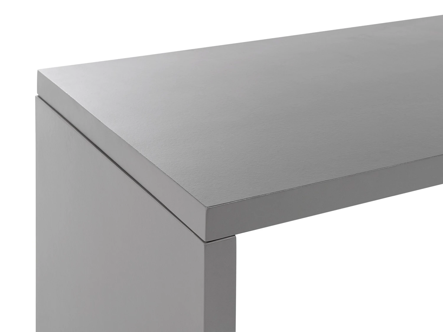 Gartenmöbel Set U-Form Beton Grau Tisch Mit 2 Bänken TARANTO – Bild 8