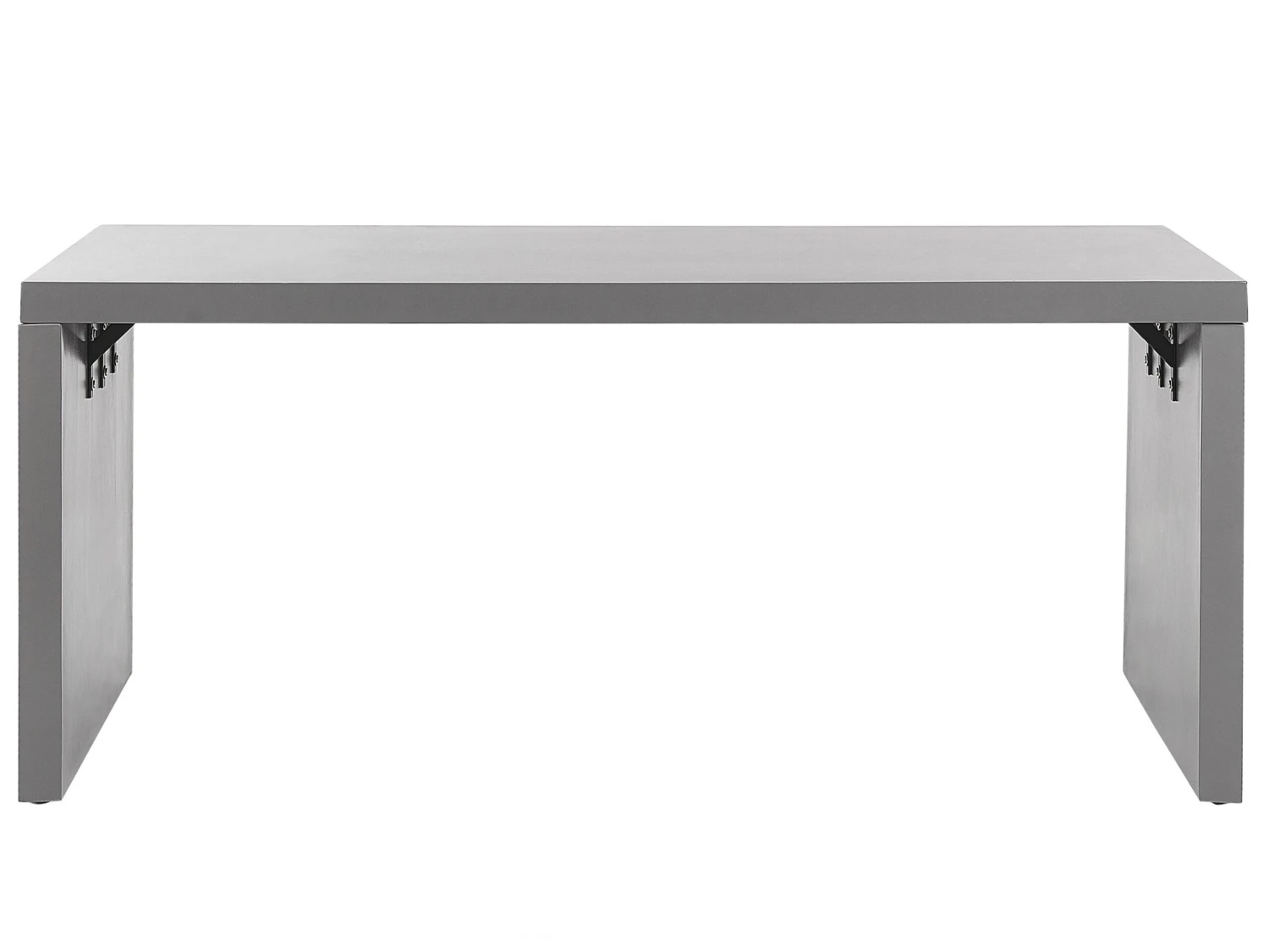 Gartentisch Beton Grau U-Form 180 X 90 Cm TARANTO 4 Gartentisch Beton Grau U-Form 180 X 90 Cm TARANTO – Bild 4