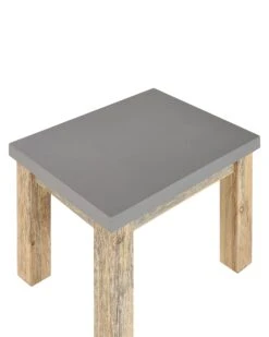 Gartenstuhl Beton / Akazienholz Grau / Heller Holzfarbton OSTUNI 12 Gartenstuhl Beton / Akazienholz Grau / Heller Holzfarbton OSTUNI -Beliani Verkaufsgeschäft undef src sa picid 804655 type whitesh image