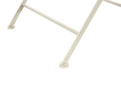 Gartentisch Cremeweiß Metall 90 Cm Zusammenklappbar BIVIO 10 Gartentisch Cremeweiß Metall 90 Cm Zusammenklappbar BIVIO -Beliani Verkaufsgeschäft undef src sa picid 806675 type whitesh image