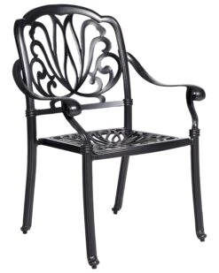 Gartenstuhl Aluminium Schwarz 4er Set ANCONA 13 Gartenstuhl Aluminium Schwarz 4er Set ANCONA -Beliani Verkaufsgeschäft undef src sa picid 806903 type whitesh image